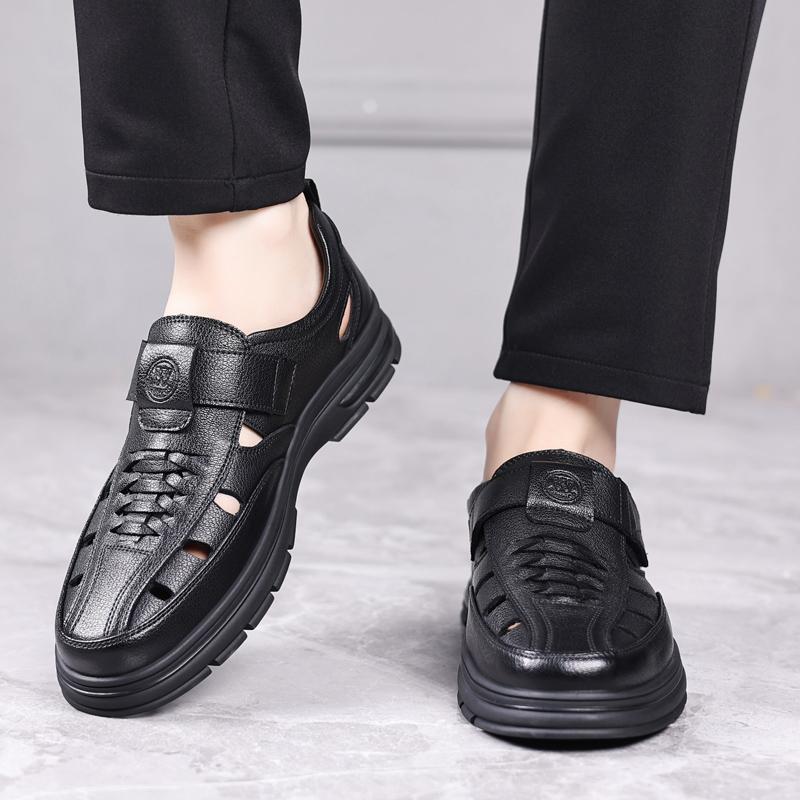 Fashion Summer New Breathable High Quality Men's Sandals Leisure Luxury Men's  Outdoor Travel Leisure Stroll Men's Shoes Hot Sales