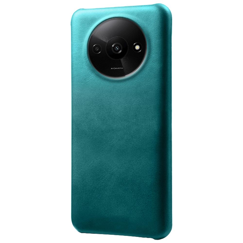 Etui dla Xiaomi Redmi A3 4G/Poco C61 4G, PC pokryte skórą o fakturze cielęcej, cienka osłona