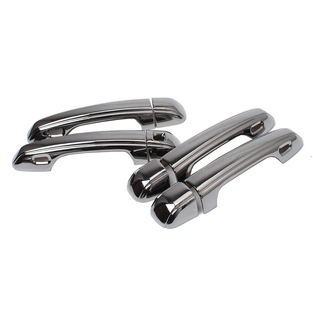 Pentru Lexus LX570 LX 570 2012- GX460 2010-20, ediție specială cromată neagră, capac pentru mânerul ușii, accesorii auto, 4 buc/set