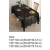 Rustic Style Florals Embroidery Lace Table Cover Rectangular Universal French Tablecloth Decorative Table Linens Afternoon Tea