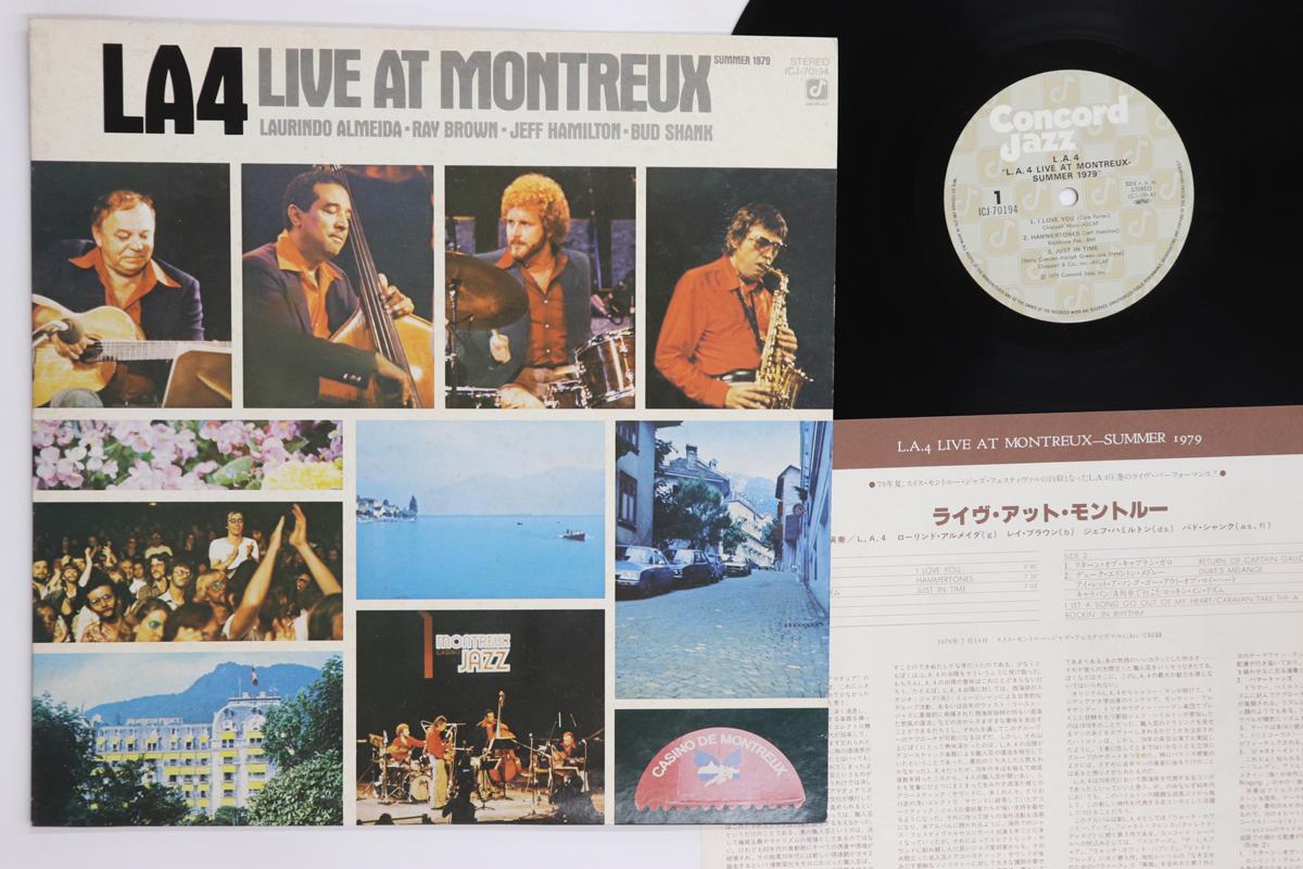 

LP Record LA4 Live At Montreux ICJ70194 CONCORD JAZZ 1979 Japan Jazz Used