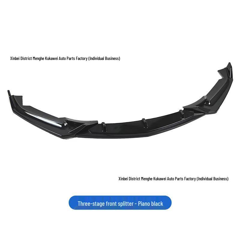 Black Warrior Chrome Delete Bumper Kit for 2020-2024 Cadillac CT5/CT4