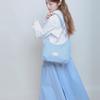 High-Value Denim Canvas Bag Female College Student Class Commuter Bag Shoulder Messenger Bag Mori Retro Tote Bag