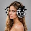 Leopard Plush Ear Warmers Soft Fluffy Windproof Ear Muffs  Autumn Winter Outdoor Commuting