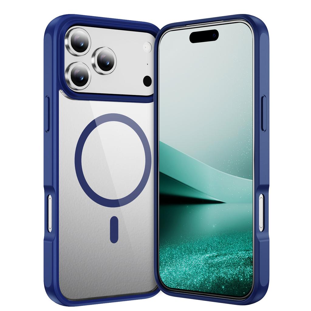 New Phone Case for Apple 17pro Transparent Case PC Anti Yellow and Anti Drop Hard Case for IPhone Phone Case Ins Style