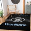 Manchester City Customize Your Name Carpet Design for Dormitory Hallway Study room Balcony Anti-slip Rug Office home decor Gift for Festivals