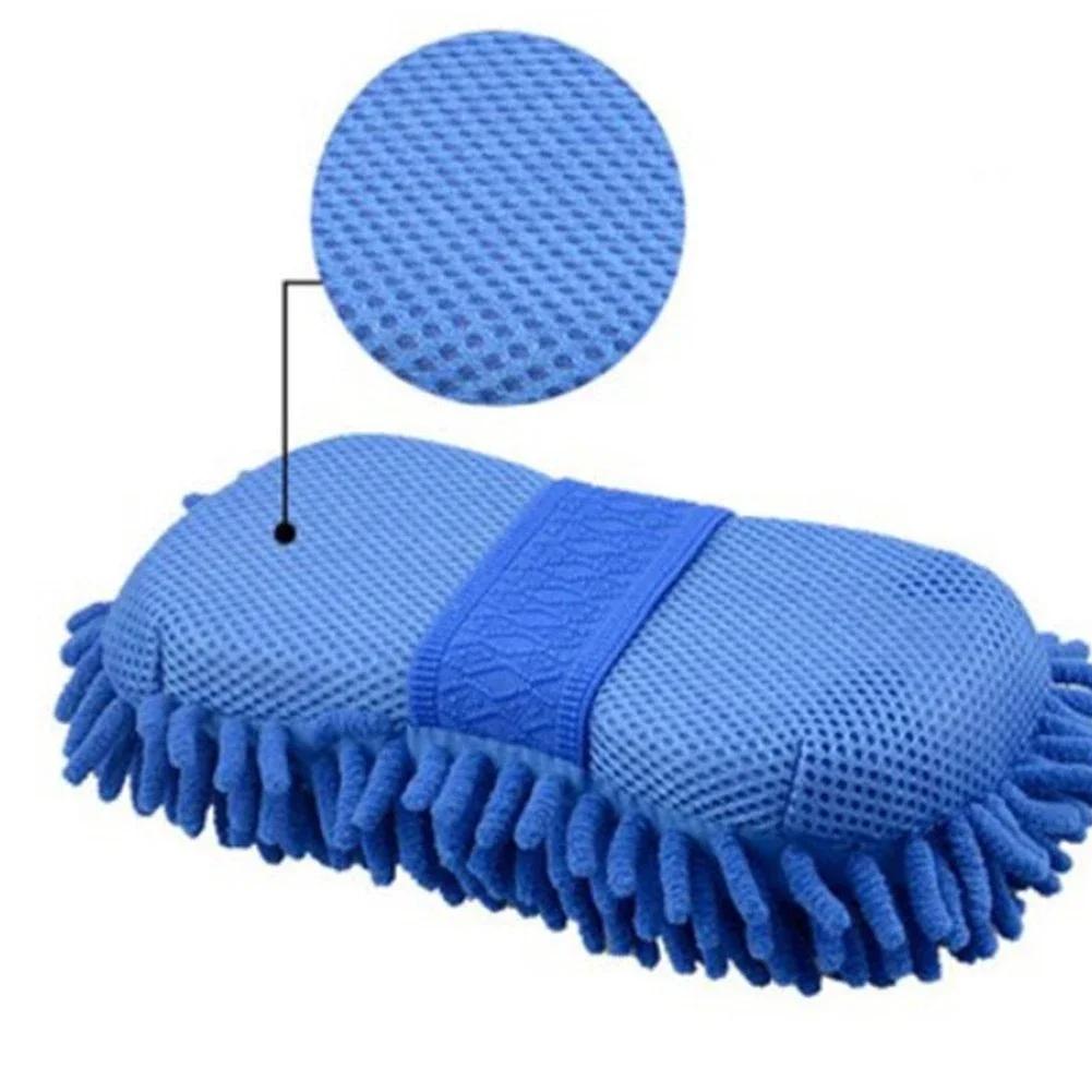 Car Cleaning Supplies Car Wash Tools Chenille Sponge Coral Plush Car Wash Bear PAWS Wipe Car Gloves Large