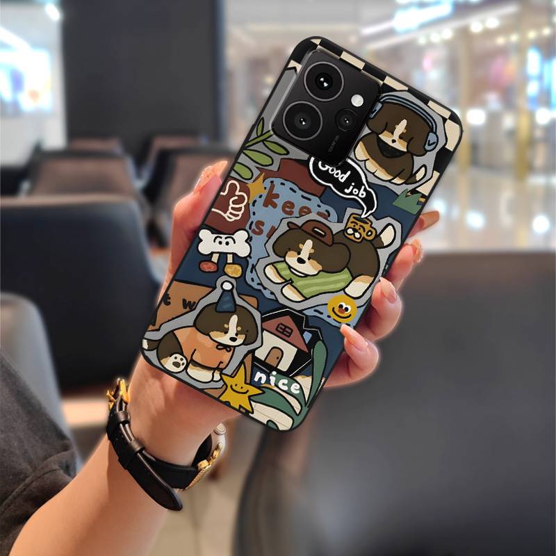 Protective Anti-dust Phone Case For Nokia HMD Skyline Silicone Soft Case Waterproof Back Cover Graffiti Full Wrap Cute