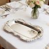 Jewelry Tray European   Rectangle Shape Multifunctional Antique Trinket Dish for Parties