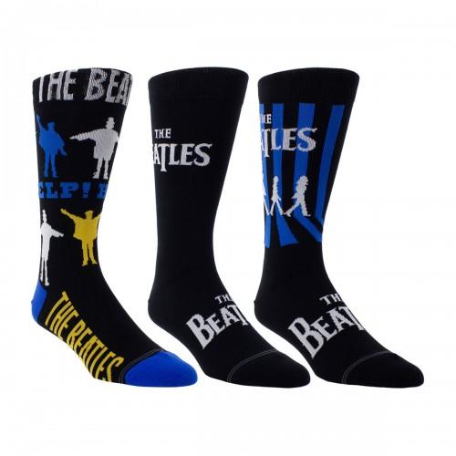 The Beatles Unisex Adult Crew Socks (Pack of 3)