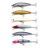 Oruludo Fishing Tackle Lure Set 6 Pieces 11.5cm 18g Minnow Special II Sea Bass Flounder Flathead Black Package