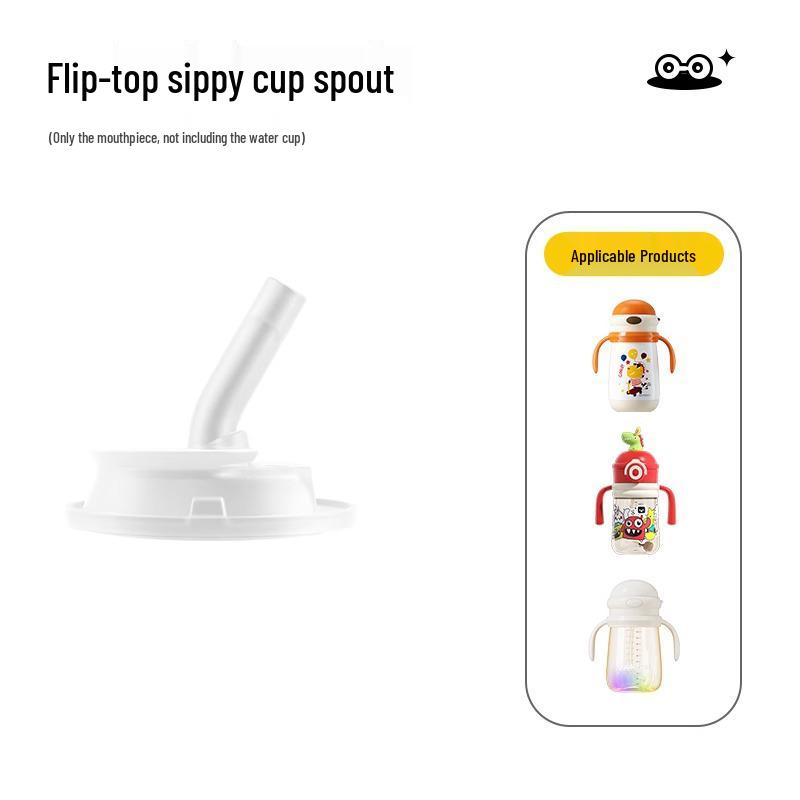 Insulated Baby Sippy Cup with Straw for 6+ Months - Children's Milk Bottle