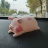 Cute Ornament Funny Car Decoration Dashboard Pink Pigger Ornament Lucky Piggy Hanging Car Pendant Pig Car Decoration