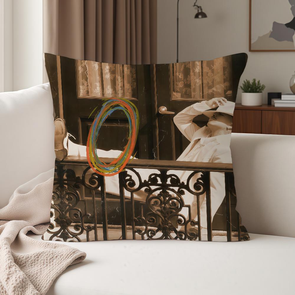 Singer Cool RRauw Alejandro Pillow Case Suitable For Bedrooms Living Rooms Cars Home Decoration