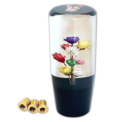 HTharros Underwater Flowers, Crystal Shift Knob, General Purpose, Old Car, Showa, Retro Light Tiger,