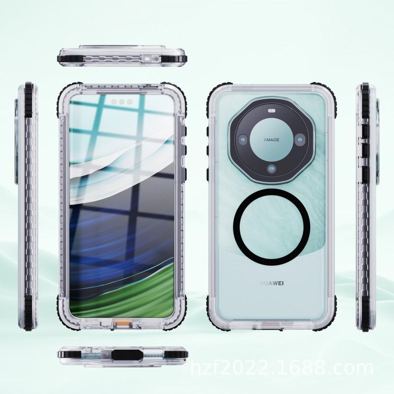 Mate 60 Pro Phone Case Full Cover TPU Shockproof Dustproof Snowproof Protective Men Women Daily Use