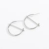 Metal Tassel Earrings for Women Long Circle Dangle Earrings Geometric Round Drop Earrings Brief Jewelry pendientes