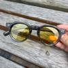 Occhiali da Sole in Acetato di Alta Qualità per Uomo Donna Montature Ovali Rotonde Stile Giapponese Designer Occhiali da Guida Viaggio UV400