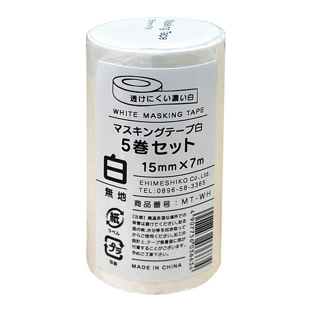 

Ehime Paper Малярный скотч Белый 5 рулонов набор из 5 штук ООО. MT-WH-25 белый
