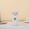 Erste Generation Edelstahl doppelwandig isolierter Kaffeebecher für das Auto - Tragbares Pop-up-Design