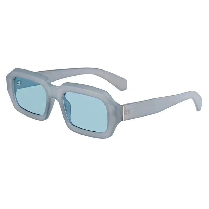 European American Style Men Women Sunglasses Rectangle Shape Stylish Sun Glasses For Men Uv400 Protection Female Sunglass