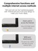 4G WiFi6 Router with SIM Card Slot, Optional Battery, Foldable Antenna, and 4 Network Ports - Compatible In Russia and USA