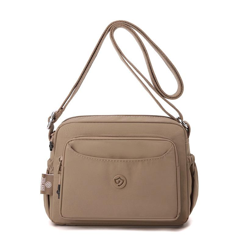 

Nylon cloth bag summer new women s bag fashion multi-layer women s casual mother bag shoulder messenger bag