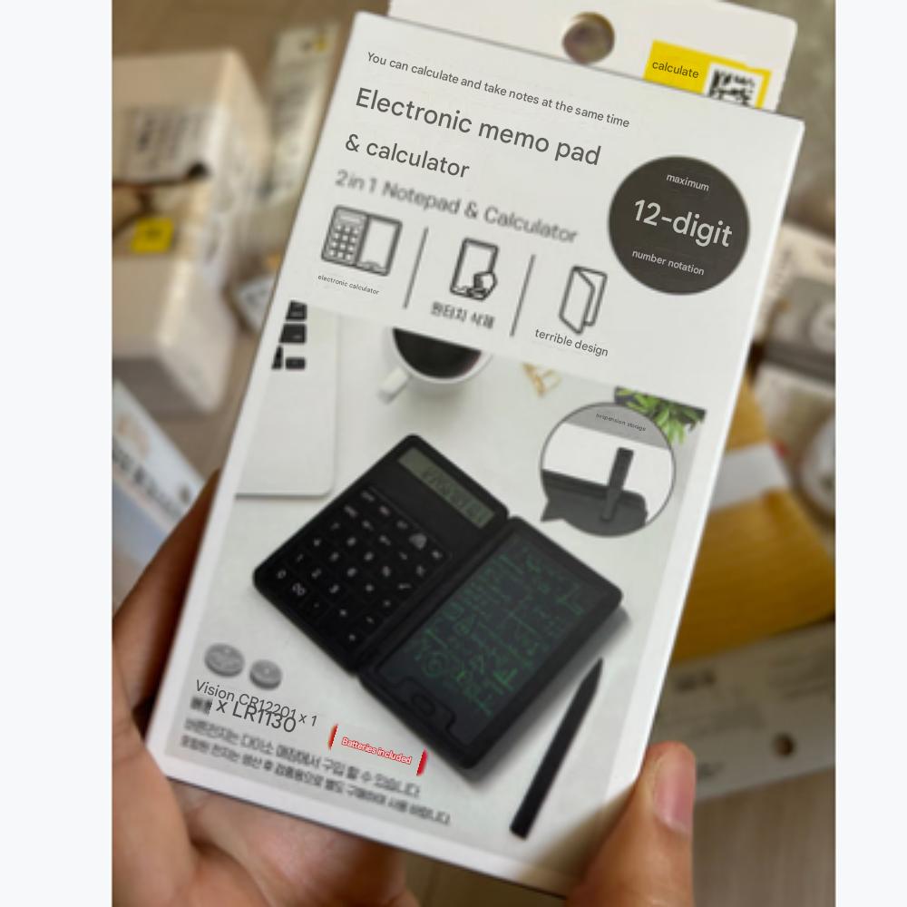 Electronic Memo Pad & Calculator