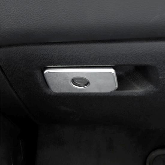 For Dodge Ram 1500 -2025 Chrome Car Co-pilot Storage Box Handles Trim Covers