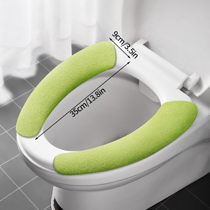 Universal Toilet Seat Cover Toilet Seat Cover Pad Bathroom Warmer Seat Lid Cover Toilet Sticker Home Bathroom Supplies