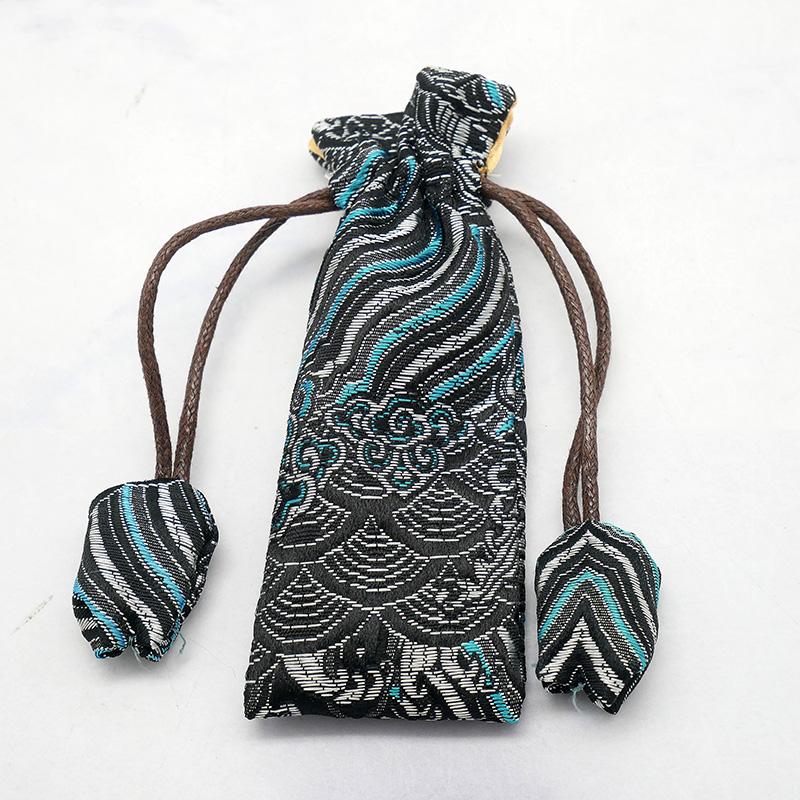 Mini Pen Pouch Pen Organizer Stationery Pouch чёрный