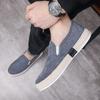 New Canvas Shoes Men Breathable Light Slip On Flat Summer Classic Loafers Casual Shoes Breathable Walking Footwear