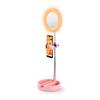 Selfie Mirror With LED Mrr1 Pink By