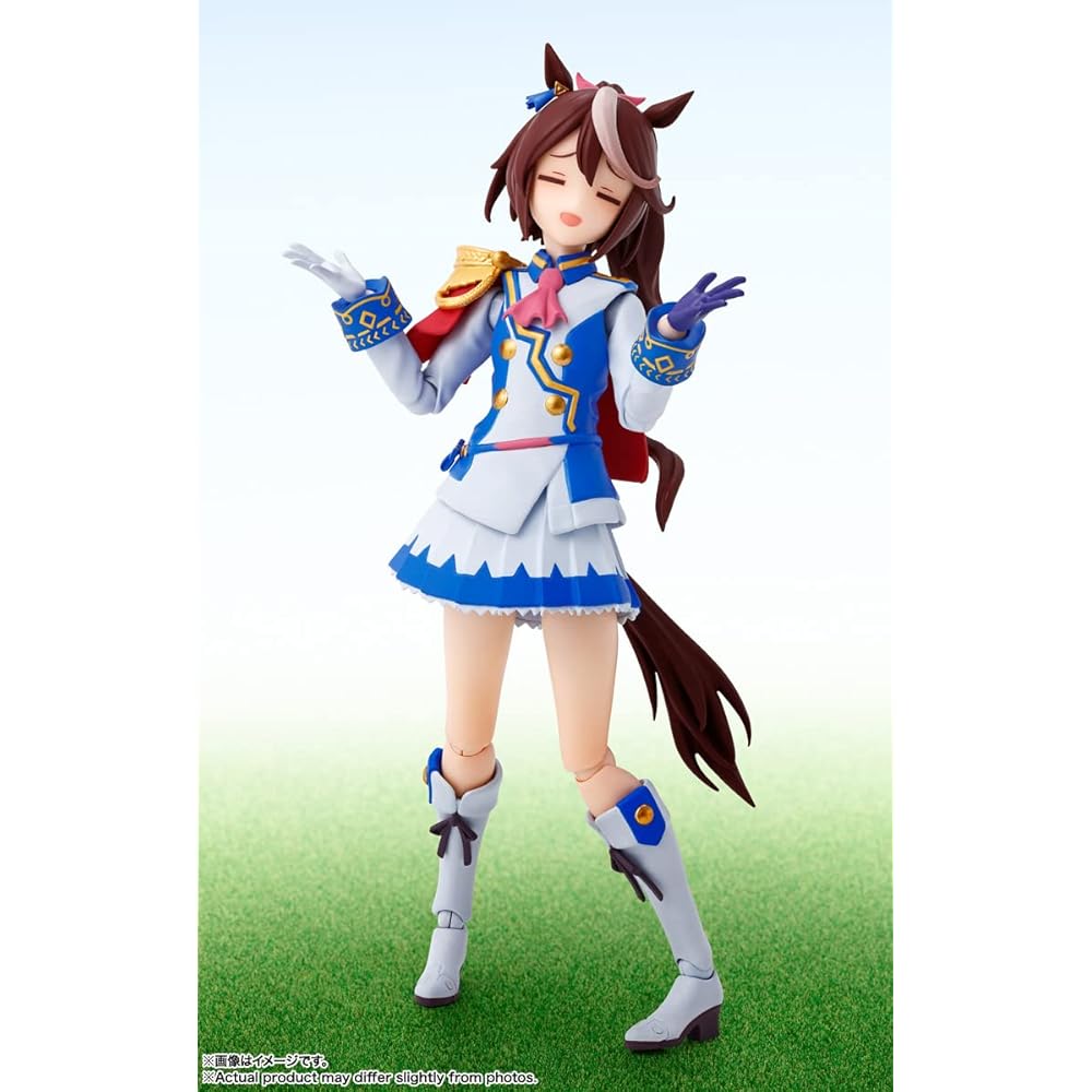 TAMASHII NATIONS S.H. Figuarts Uma Musume Tokai Teio Special Edition 125mm PVC ABS Painted Action Figure