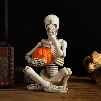 Halloween Držení Pryskyřičný Stolní Veranda Pokoj Párty Festival Atmosféra Rekvizity