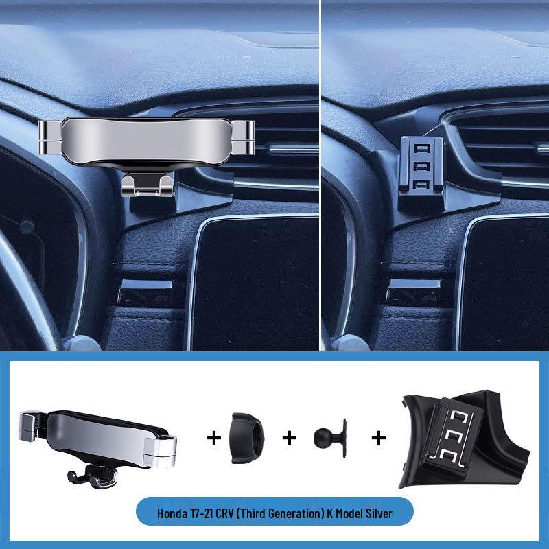 Wireless Charging Car Phone Holder for 17-21 Honda CRV (3rd Gen, Left of Navigation).