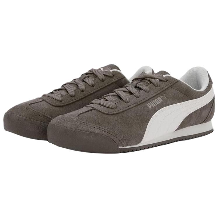 Puma Roma Classic Comfortable Low-Top Lifestyle Shoes Women sneaker Brown 406754-01