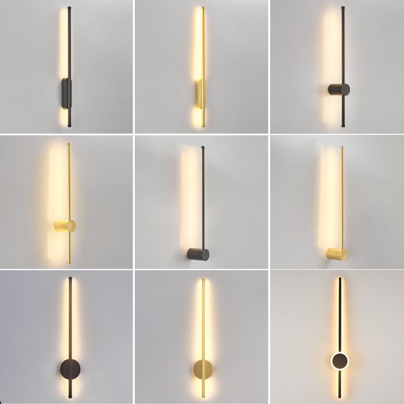 Creative Minimalist LED Wall Light for Hallway, Bedroom, Living Room, Study, and Staircase