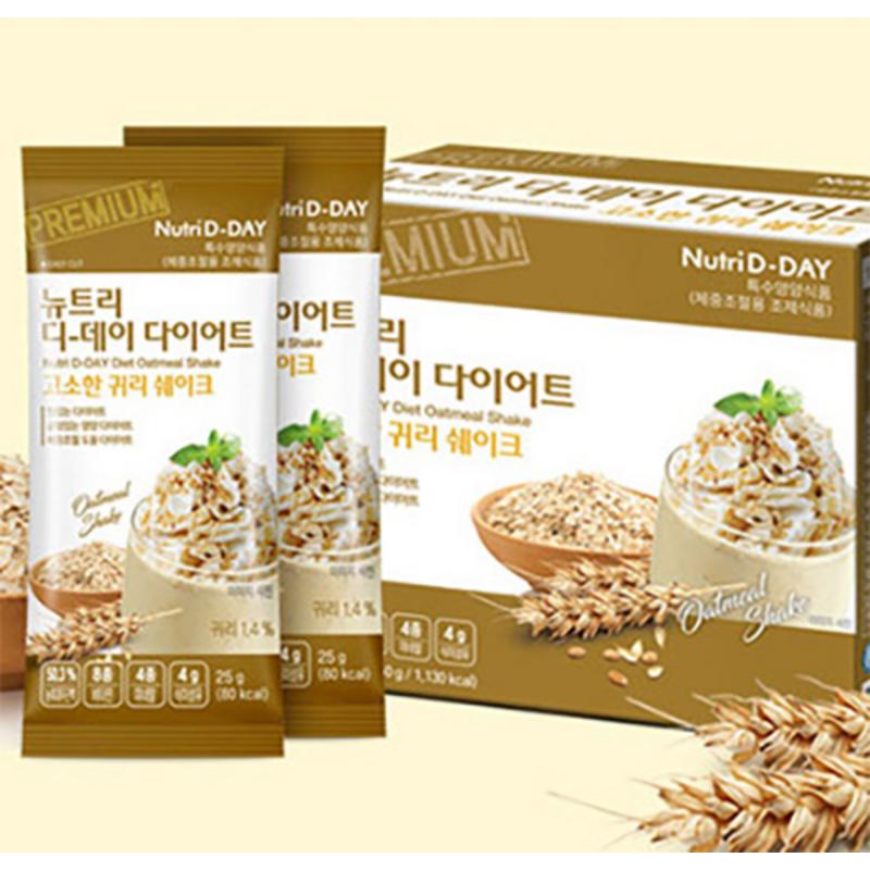 Nutri D Day Diet Savory Oat Shake 14p, 350g, 1 Piece