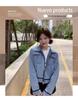 Women's Retro Zipper Layering Denim Jacket: Celebrity Style