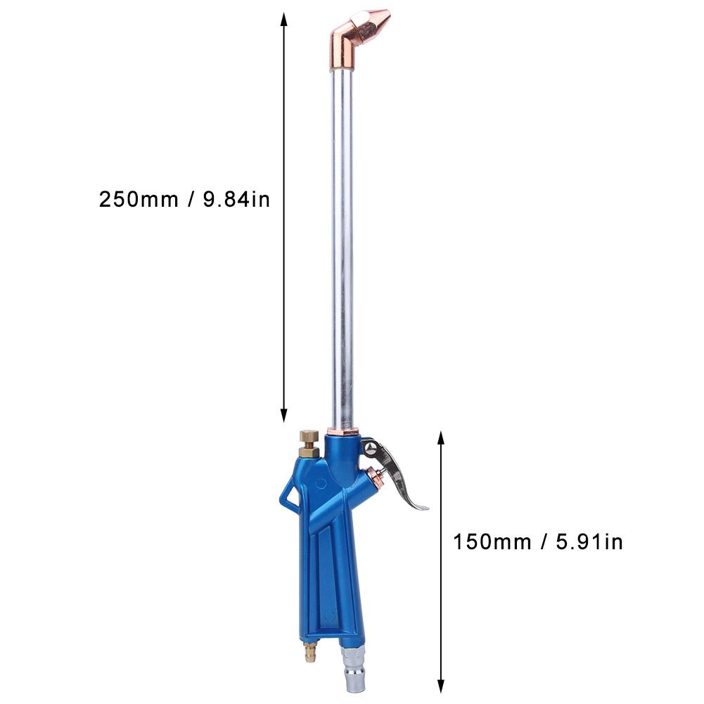 AD-25 Pneumatic Air Duster Bending Lengthened Air Blower Gun Cleaning Tool 400mm Long