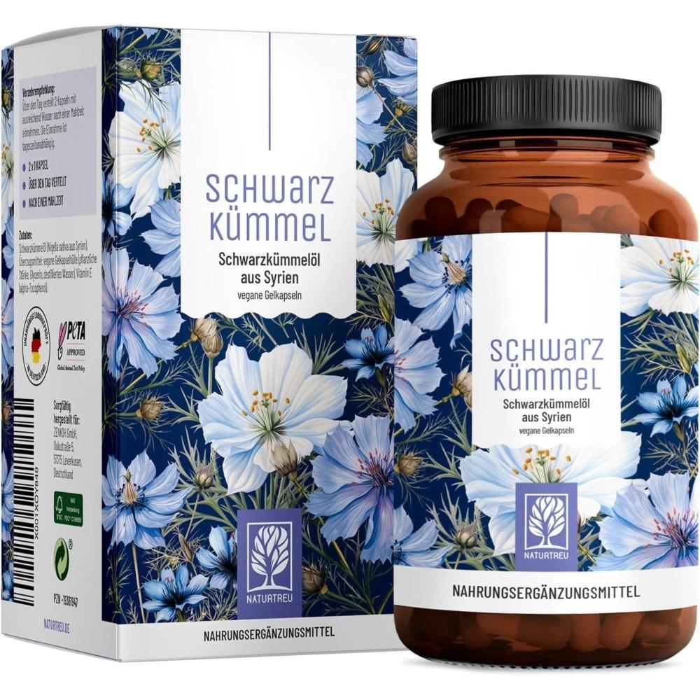 NATURTREU Germany Black Cumin Seed Oil 120 Capsules 1 pcs