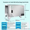 Commercial Eco-friendly Stainless Steel Smokeless Barbecue Kitchen Fume Purifier