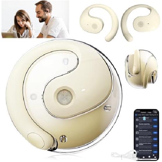 Translation Earbuds Real Time, Hy-T26 Pro Language Translator, Ai Translator Earbuds Translating Headphones Real Time, Wireless Translator Earbuds,