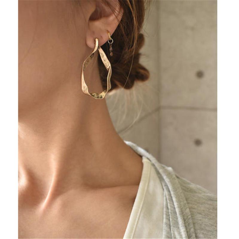 Kshmir 2020 Earrings Minimalism, Irregularity, Fashion Jewelry, Earrings Jewelry Wholesale Popular Metal Women Geometric A1290