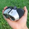 Kenko Binoculars AERO SPORTS mini Porro prism type 8x 18 caliber lightweight compact silver 97614 8×18
