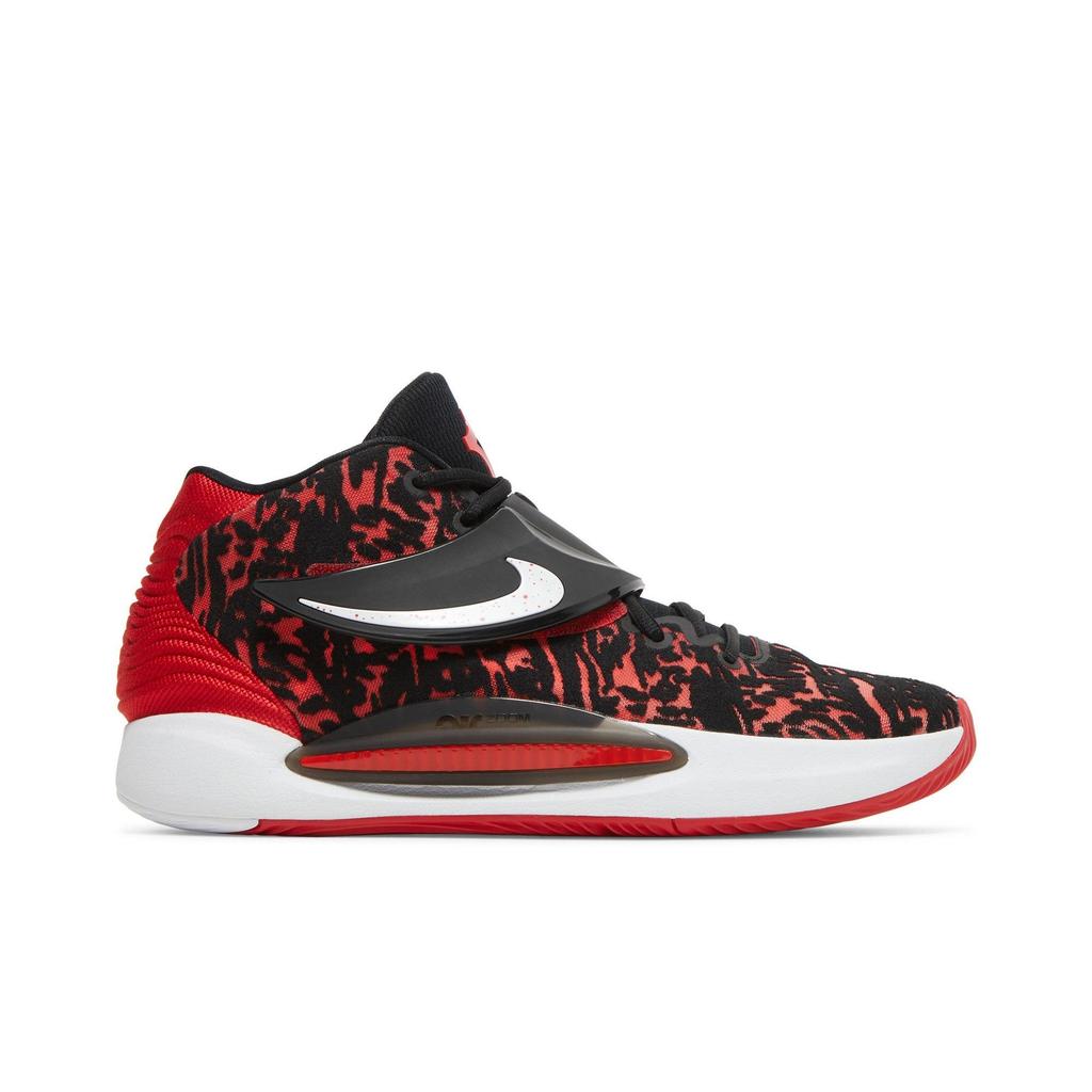 Nike KD 14 'Bred' (Unisex) Black / White / University Red Basketball Shoes CW3935 006