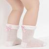 Infant Baby Rabbit Socks For Girls Cute Newborn Mesh Bowknot Mid-calf Short Sock Summer Fashion Sweet Princess Cotton Socks