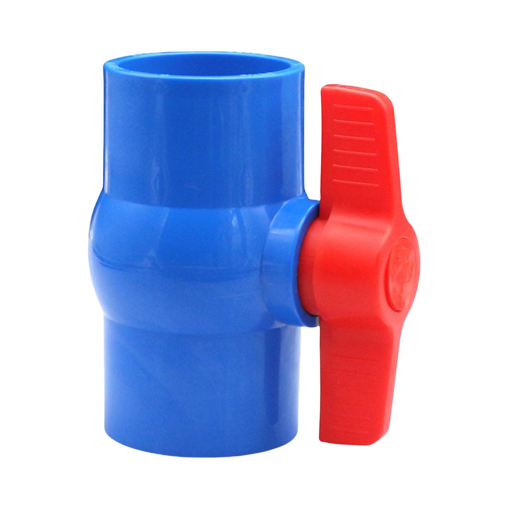 Easy To Operate Manual PVC Ball Valves Corrosions Resistant Valves Right Turning Valves for Agricultural Water Systems