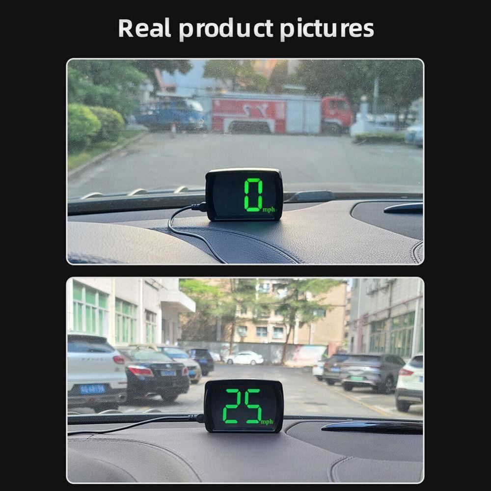 Digital Readout Car Head Up Display KM/MPH Speed Display NEW Digital Speedometer  Car Accessories